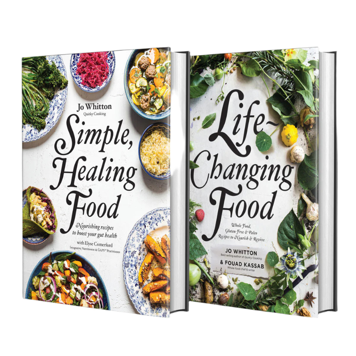Life Changing Food & Simple Healing Food - Quirky Cooking Cookbook Bundle image 0