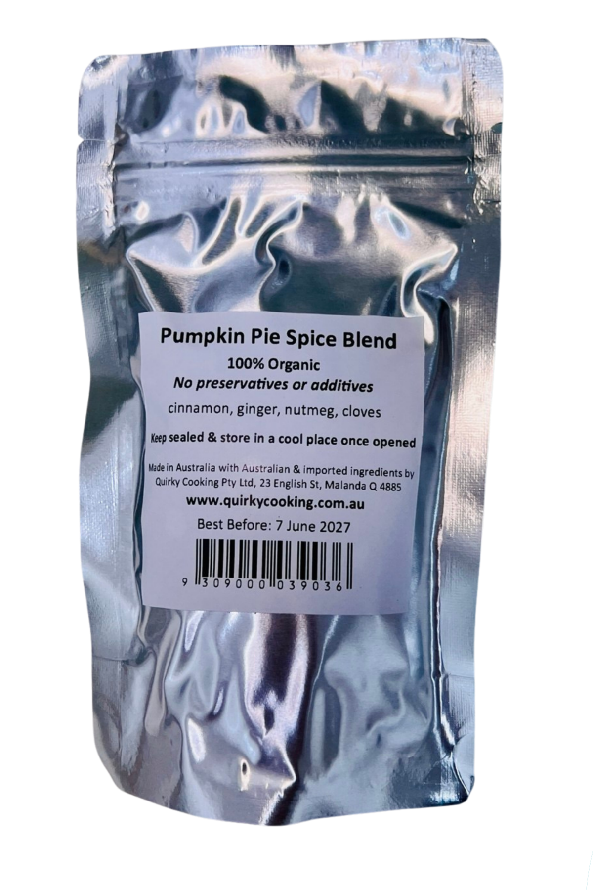 Pumpkin Pie Spice Blend, 100% Organic