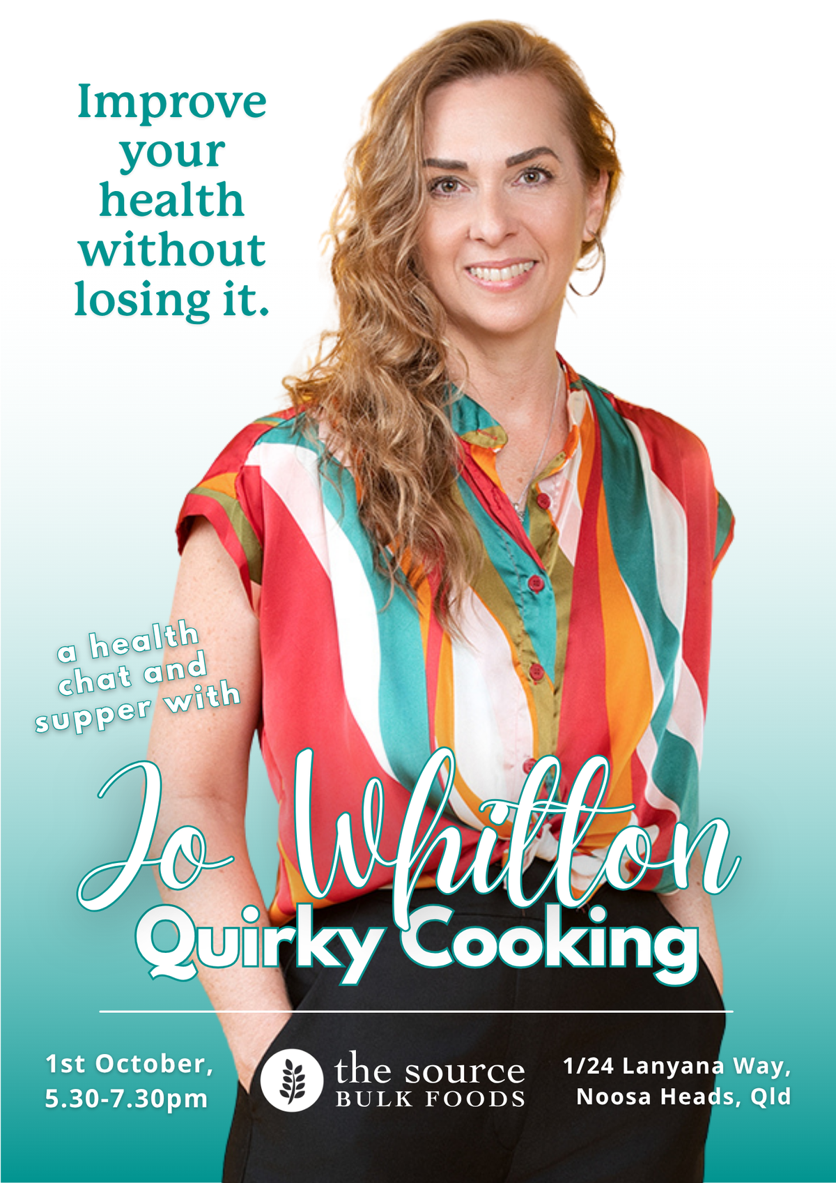 Health Chat & Supper, The Source Bulk Foods Noosa