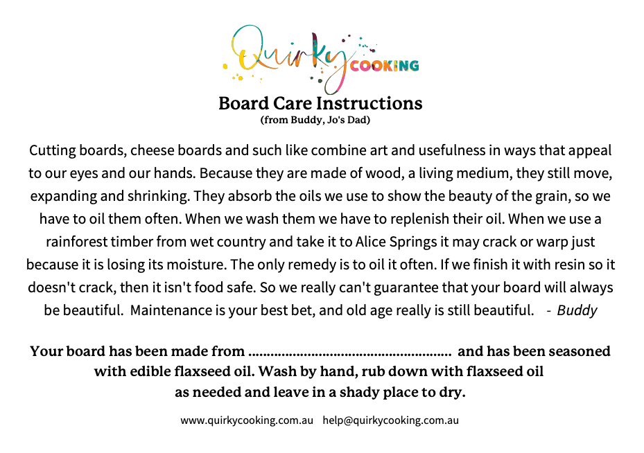 Maple "Chicken" Board 12 (33x16.5x2.5cm)