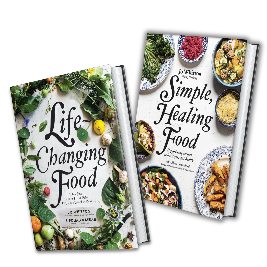 Quirky Cooking Cookbook Bundle - Life Changing Food & Simple Healing Food