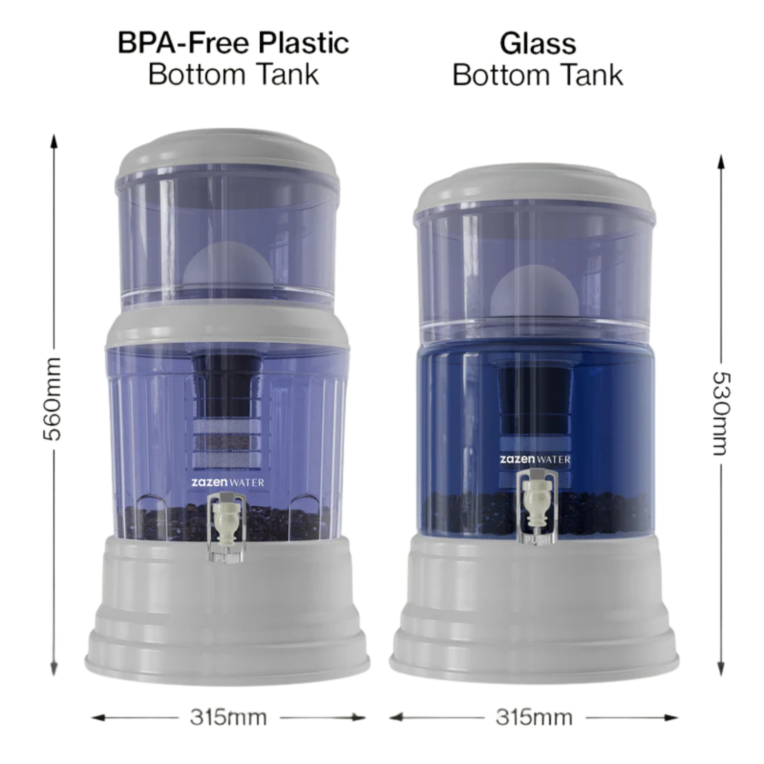 zazen Alkaline Water Filter System
