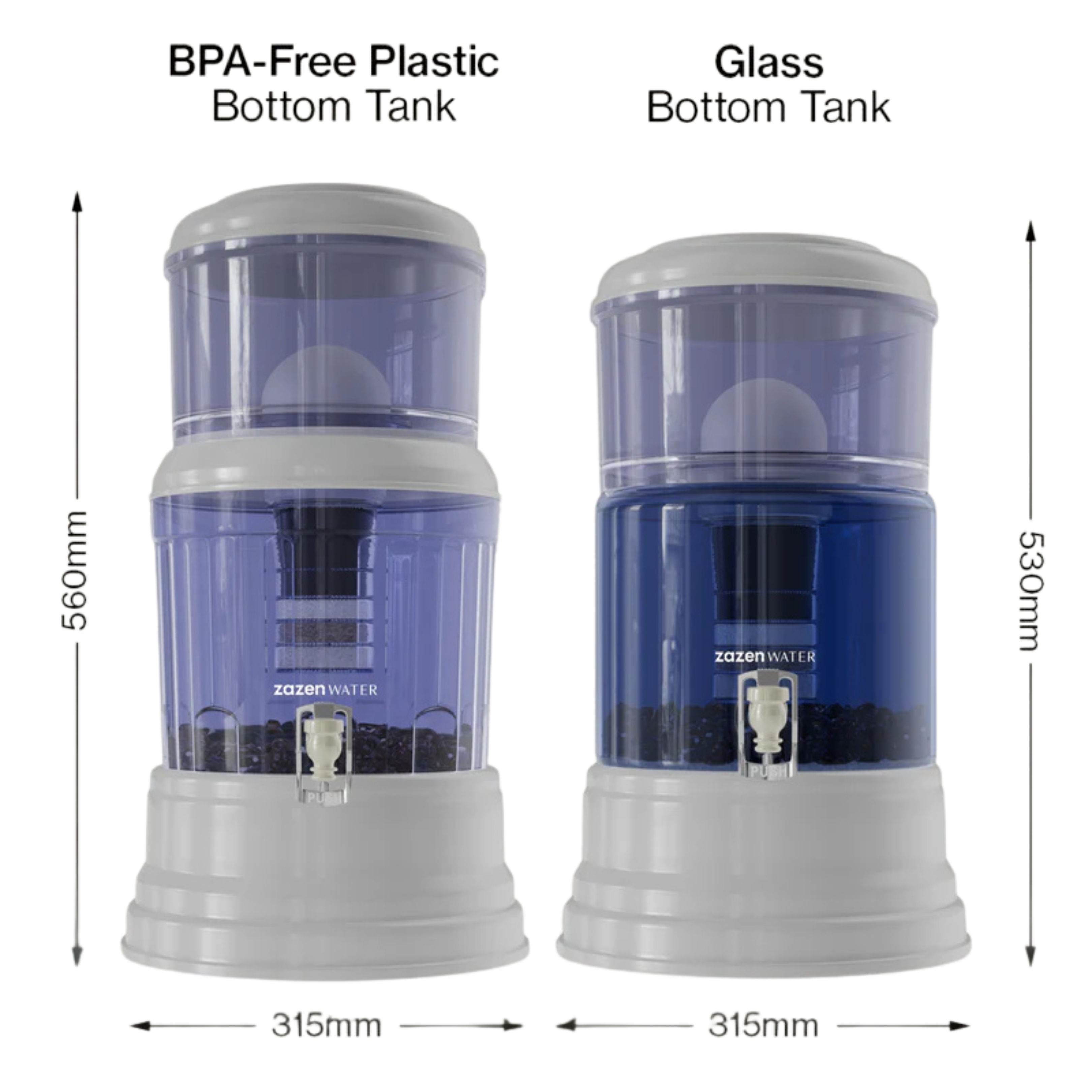 zazen Alkaline Water Filter System