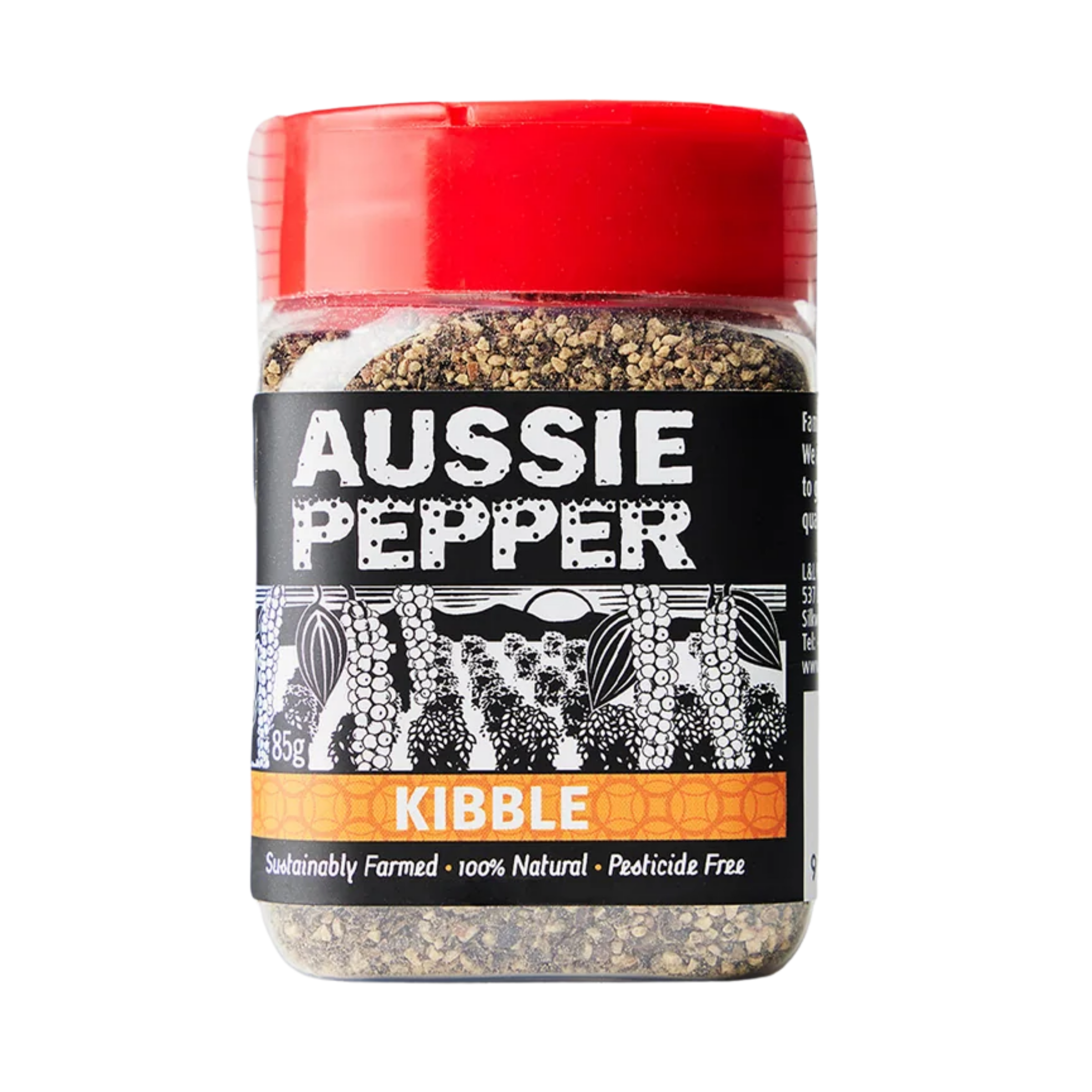 Aussie Pepper, Kibble Bundle - 85g Shaker + 500g Bag