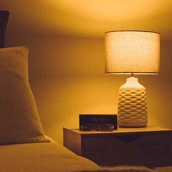 No Blue Amber Lighting