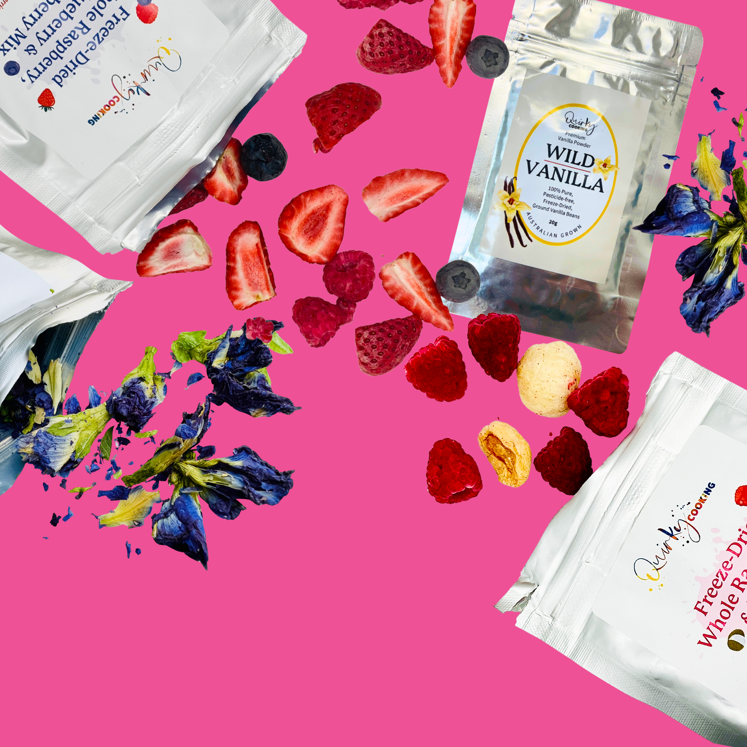 Quirky Cooking Freeze Dried Fruit Range