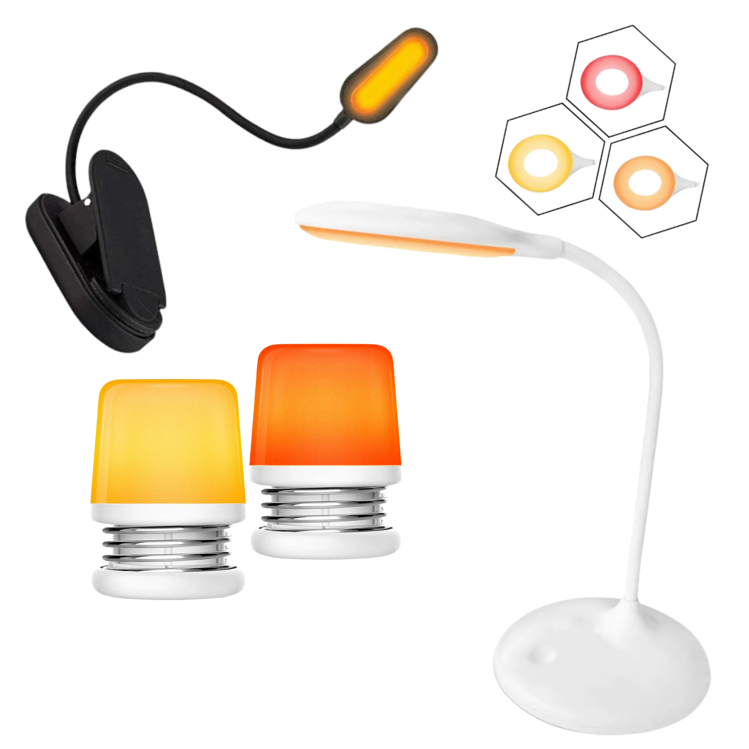 Blue Blocking Lamps, Book Lights & Beacons
