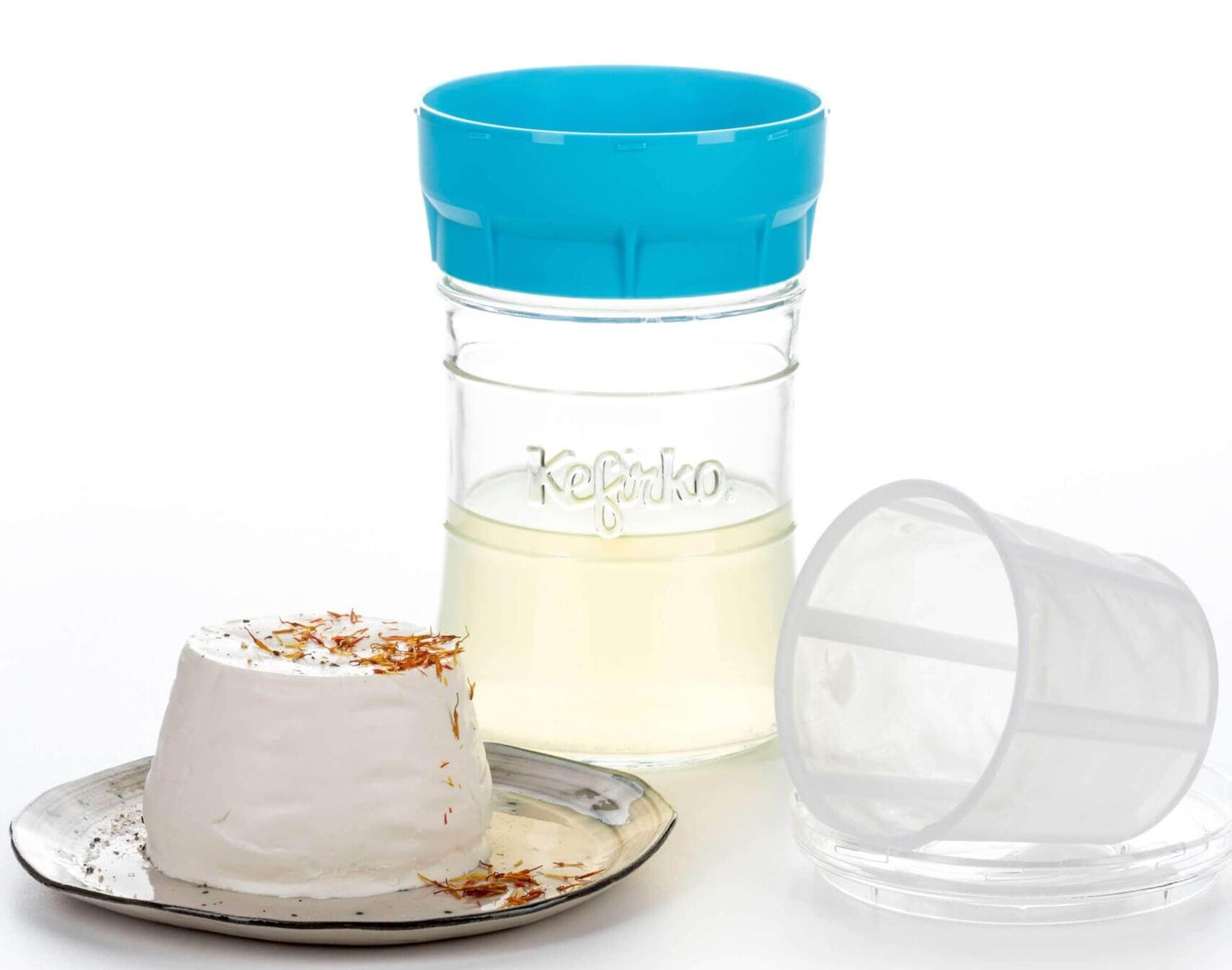 Kefirko Cheese Maker (848ml) - Blue image
