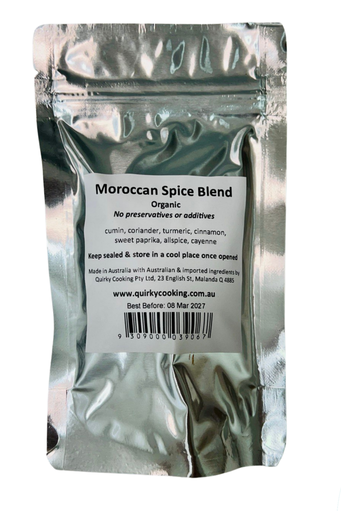 Moroccan Spice Blend, 100% Organic