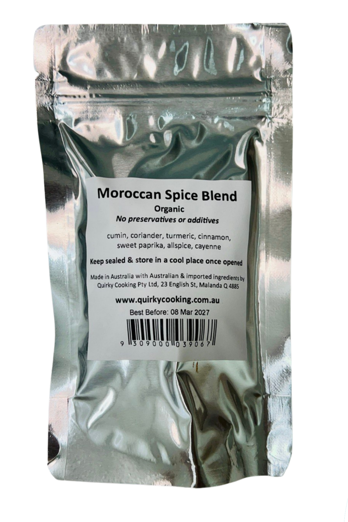 Moroccan Spice Blend, 100% Organic
