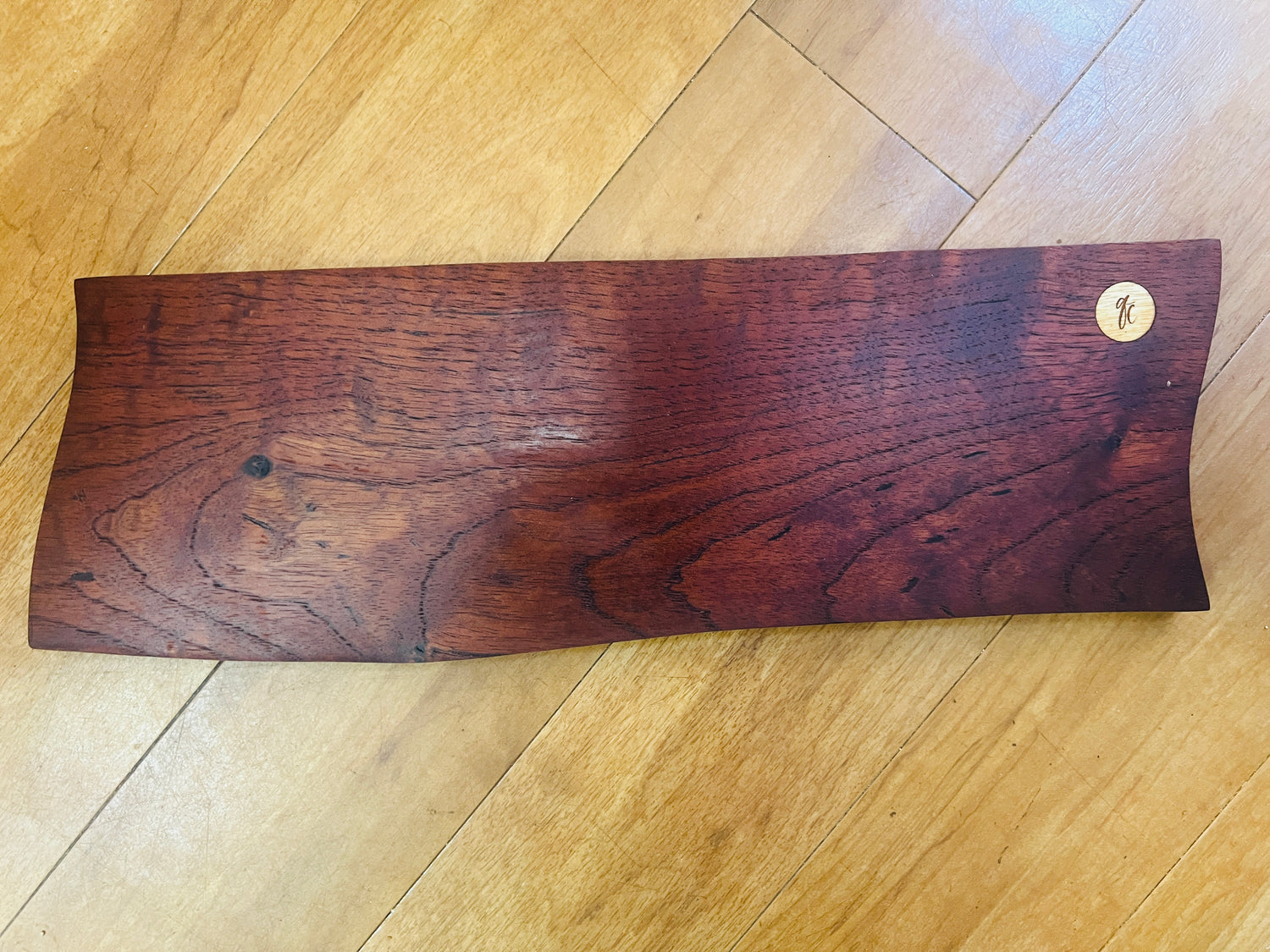 Red cedar serving board or trivet
