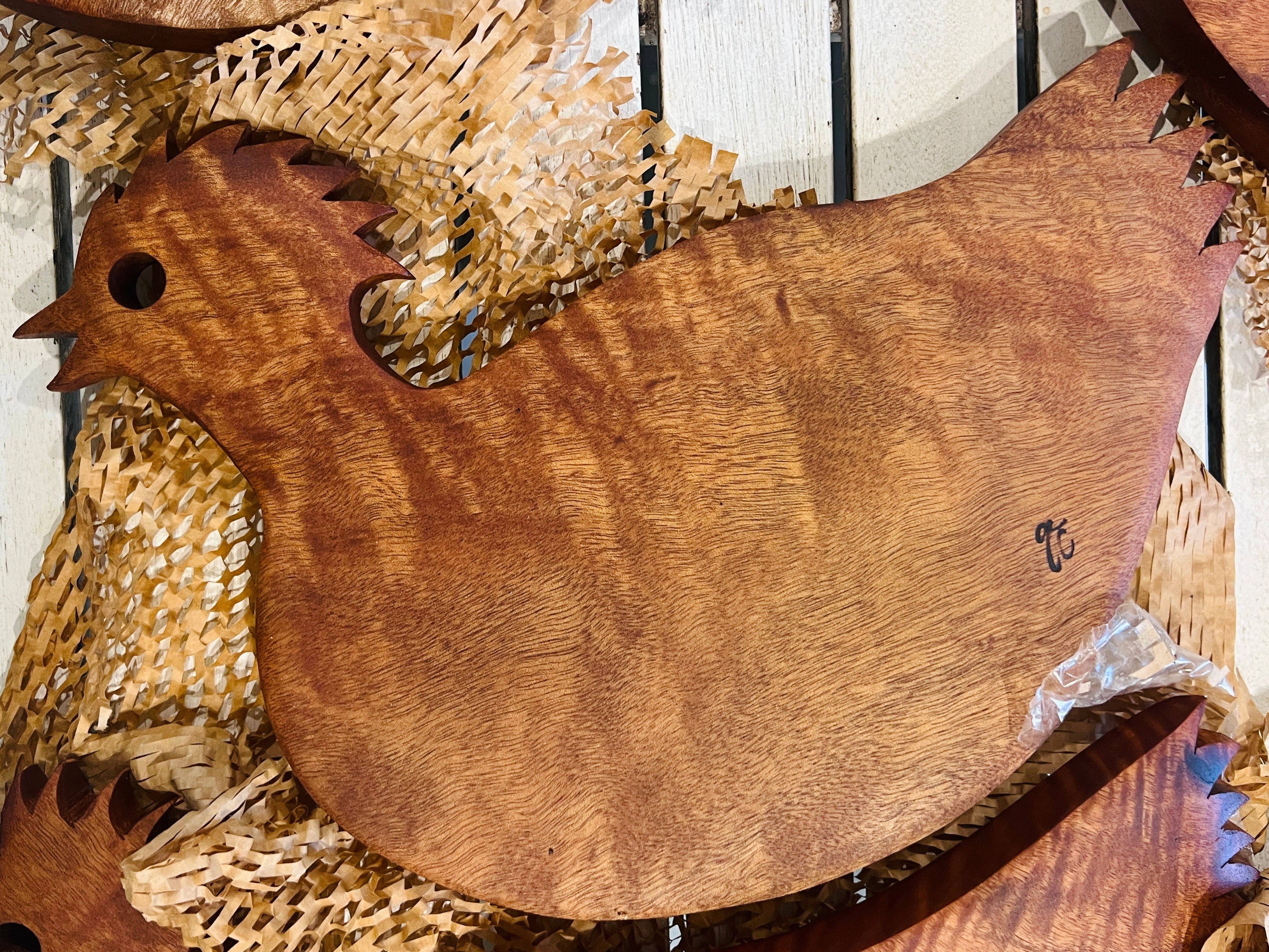 Maple &quot;Chicken&quot; Board 8 (30x18x2.5cm)