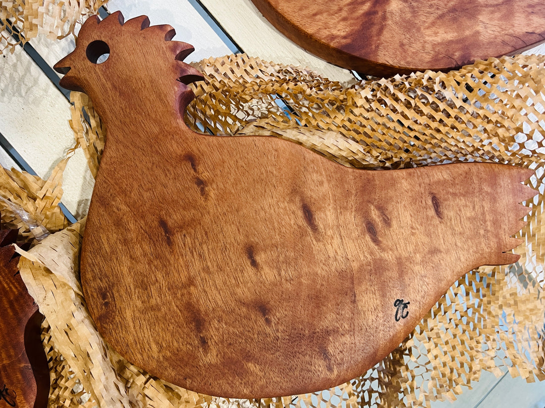 Maple &quot;Chicken&quot; Board 10 (30x16x2.5cm)