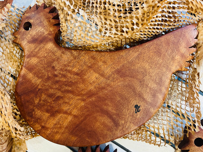 Maple &quot;Chicken&quot; Board 12 (33x16.5x2.5cm)