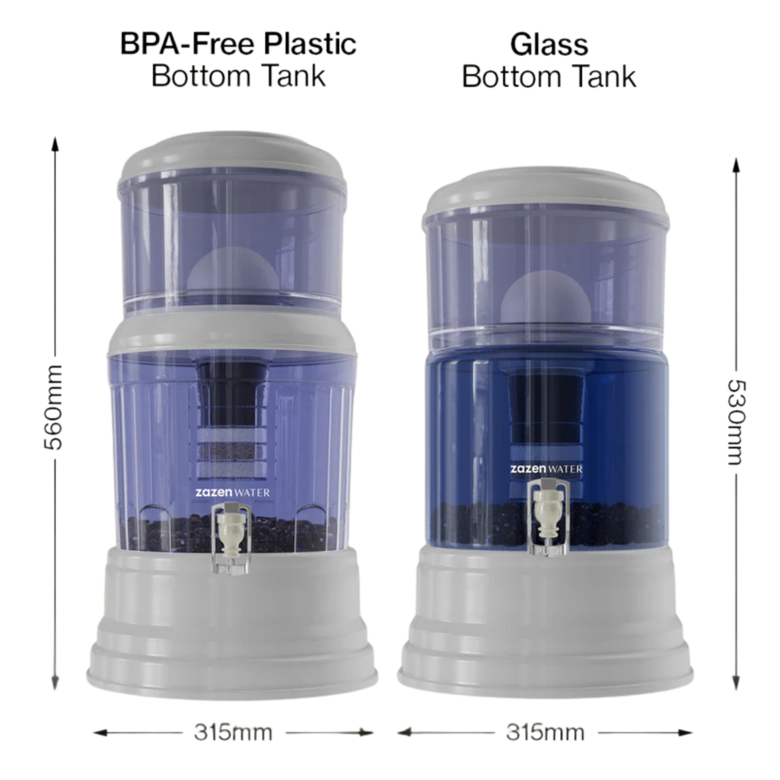 zazen Alkaline Water Filter System