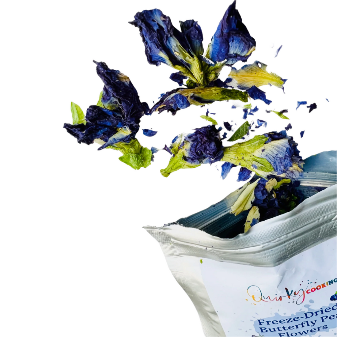 Freeze-Dried Butterfly Pea Flowers image 0