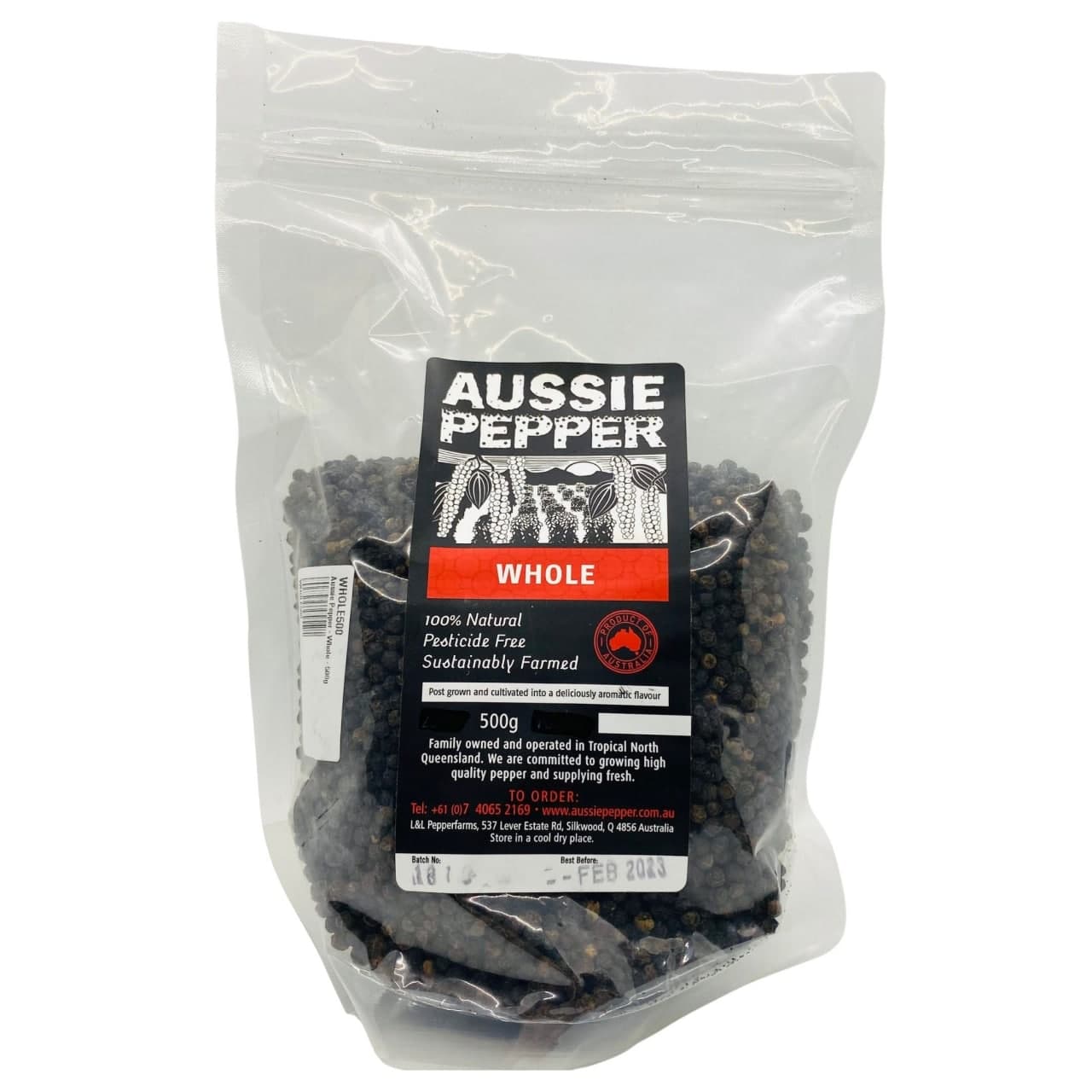 Aussie Pepper - Whole - 500g image