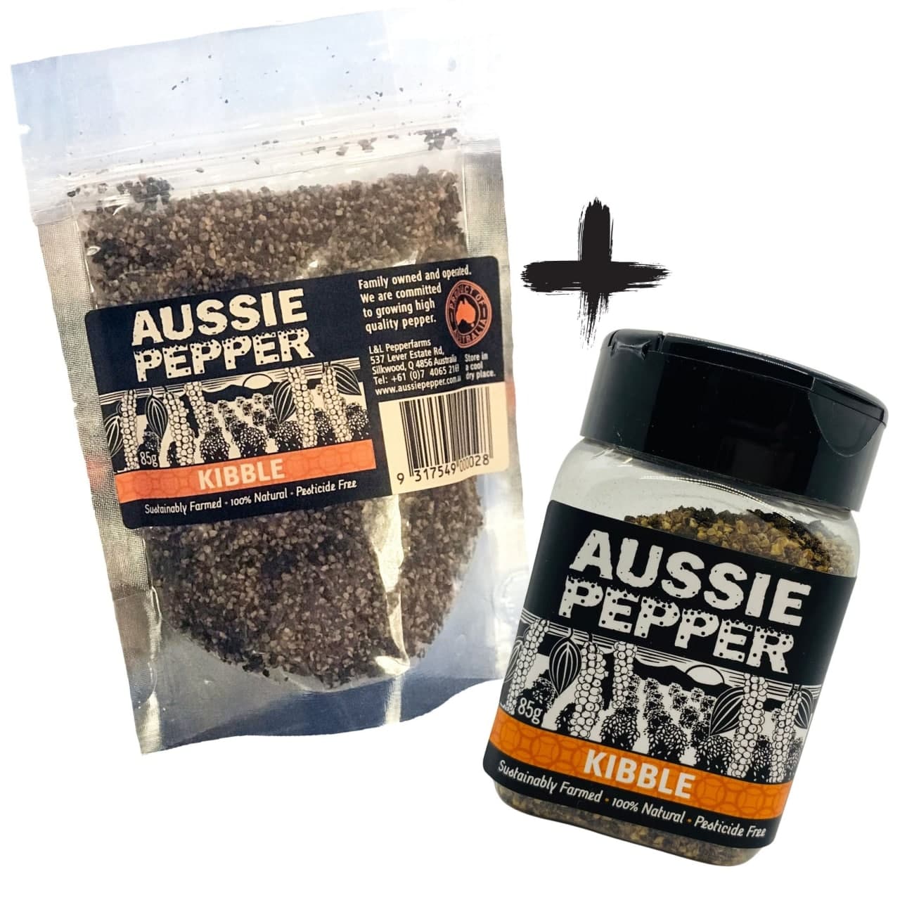 Aussie Pepper - Kibble - 85g + 500g Bundle image