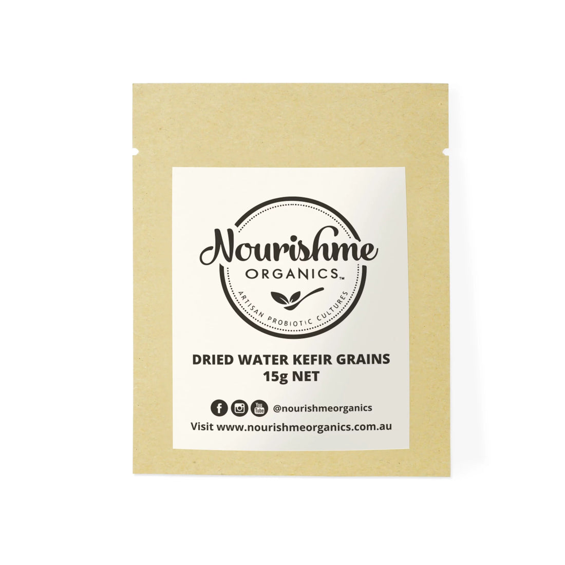 Organic, Dried Water Kefir Grains (15g) image 0