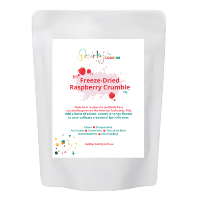Freeze-Dried Raspberry Crumble, 30g